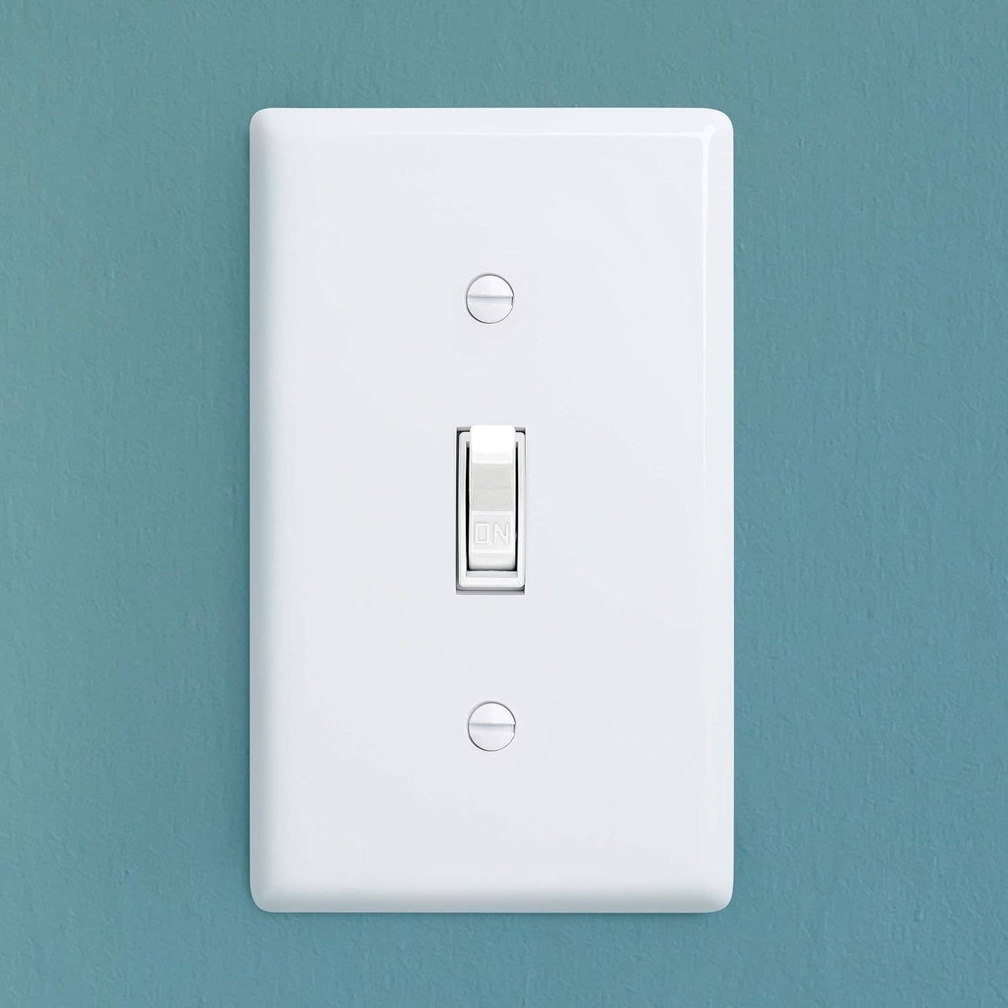 Bates- Light Switch Cover, Switch Plate Covers, Pack of 10, Single Light Switch V1258-DP02-A-1241
