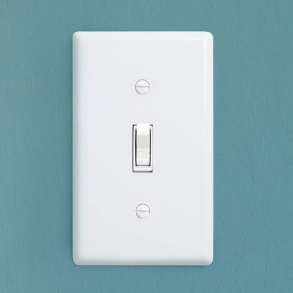 Bates- Light Switch Cover, Switch Plate Covers, Pack of 10, Single Light Switch V1258-DP02-A-1241