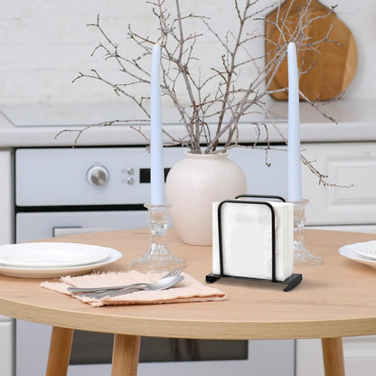 Napkin Holder, Modern Standing Paper Napkin Holders for Kitchen Dining Table, Metal Napkin Storage for All V1258-DP02-A-1251