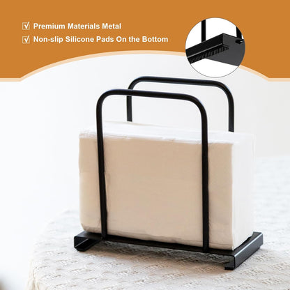 Napkin Holder, Modern Standing Paper Napkin Holders for Kitchen Dining Table, Metal Napkin Storage for All V1258-DP02-A-1251