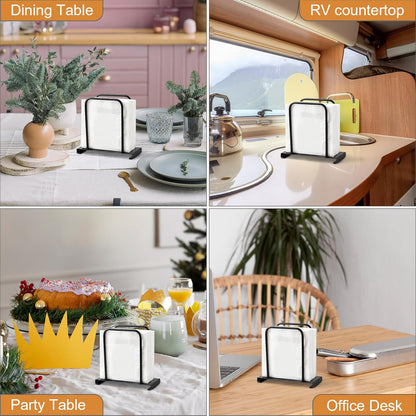 Napkin Holder, Modern Standing Paper Napkin Holders for Kitchen Dining Table, Metal Napkin Storage for All V1258-DP02-A-1251