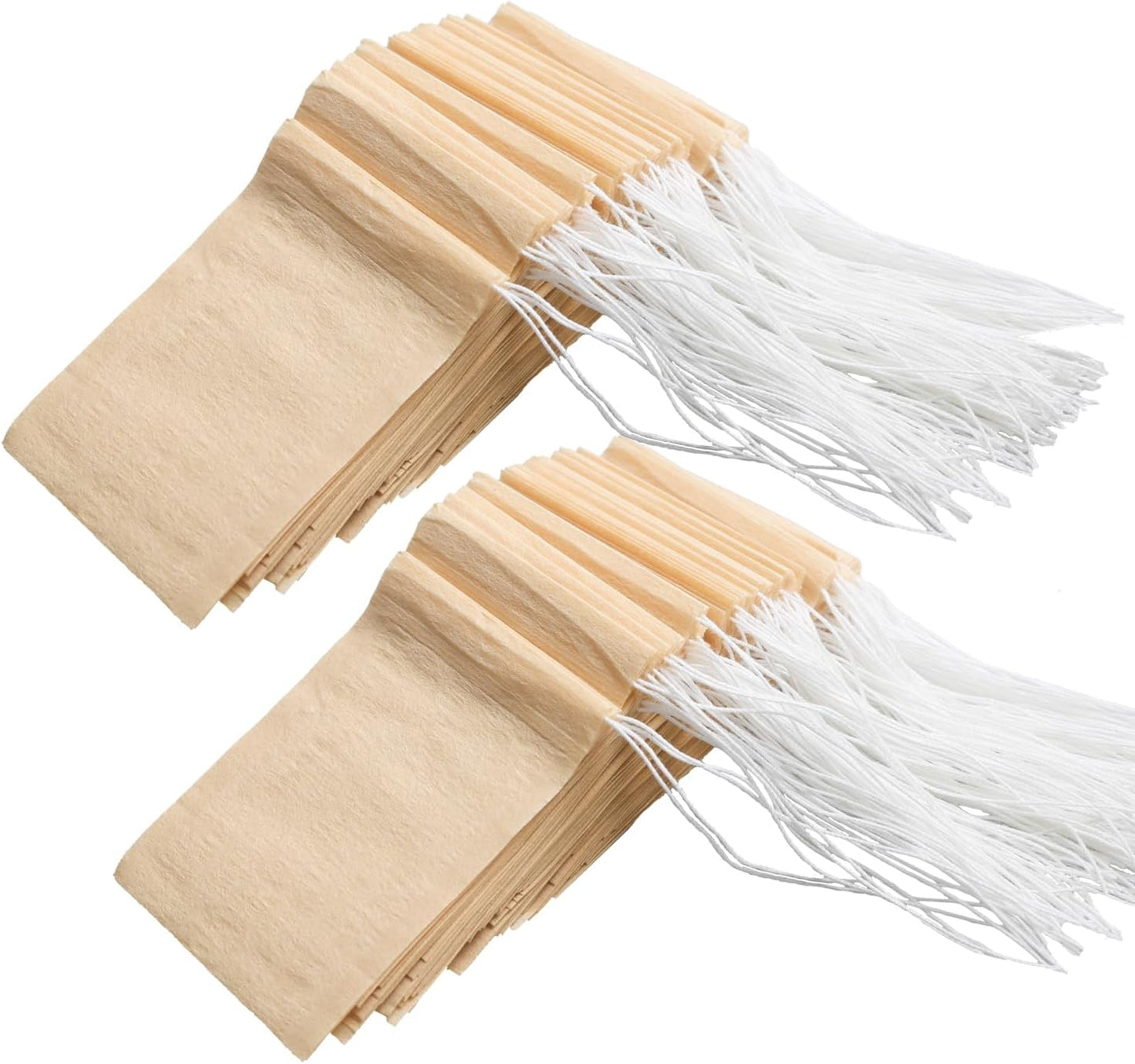 100pcs Disposable Tea Bags for Loose Tea, Small Empty Tea Bag with Wood Pulp Material, Unbleached Tea Filter V1258-DP02-A-1285