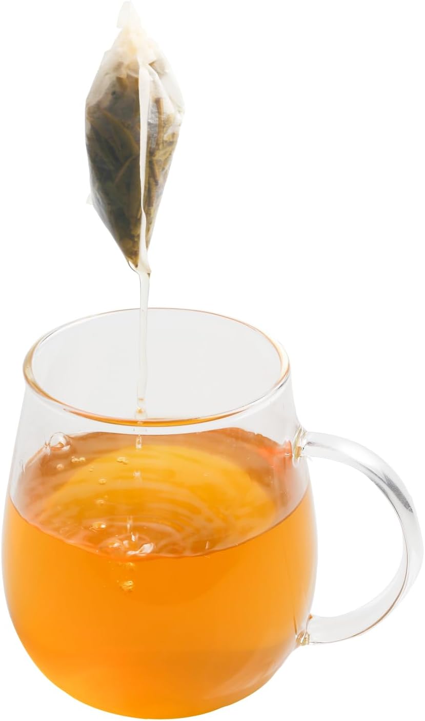 100pcs Disposable Tea Bags for Loose Tea, Small Empty Tea Bag with Wood Pulp Material, Unbleached Tea Filter V1258-DP02-A-1285