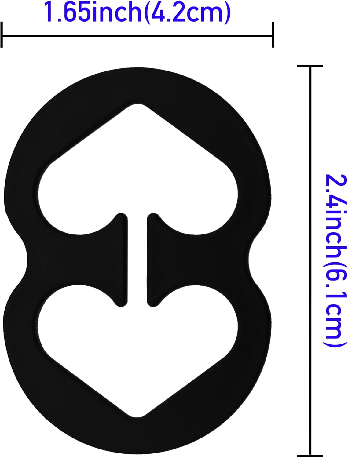 Bra Strap Clips for Racerback, Anti-Slip Buckles Conceal Straps, Racer Back Conceal Straps V1258-DP02-A-1292