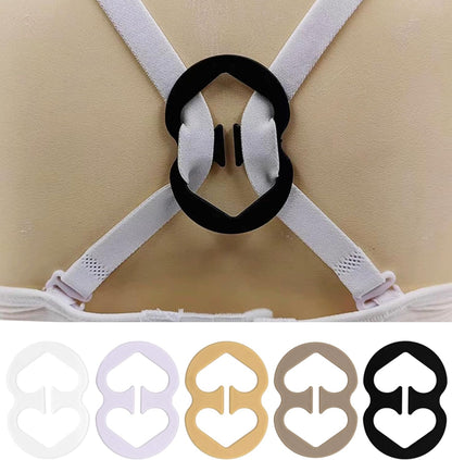 Bra Strap Clips for Racerback, Anti-Slip Buckles Conceal Straps, Racer Back Conceal Straps V1258-DP02-A-1292