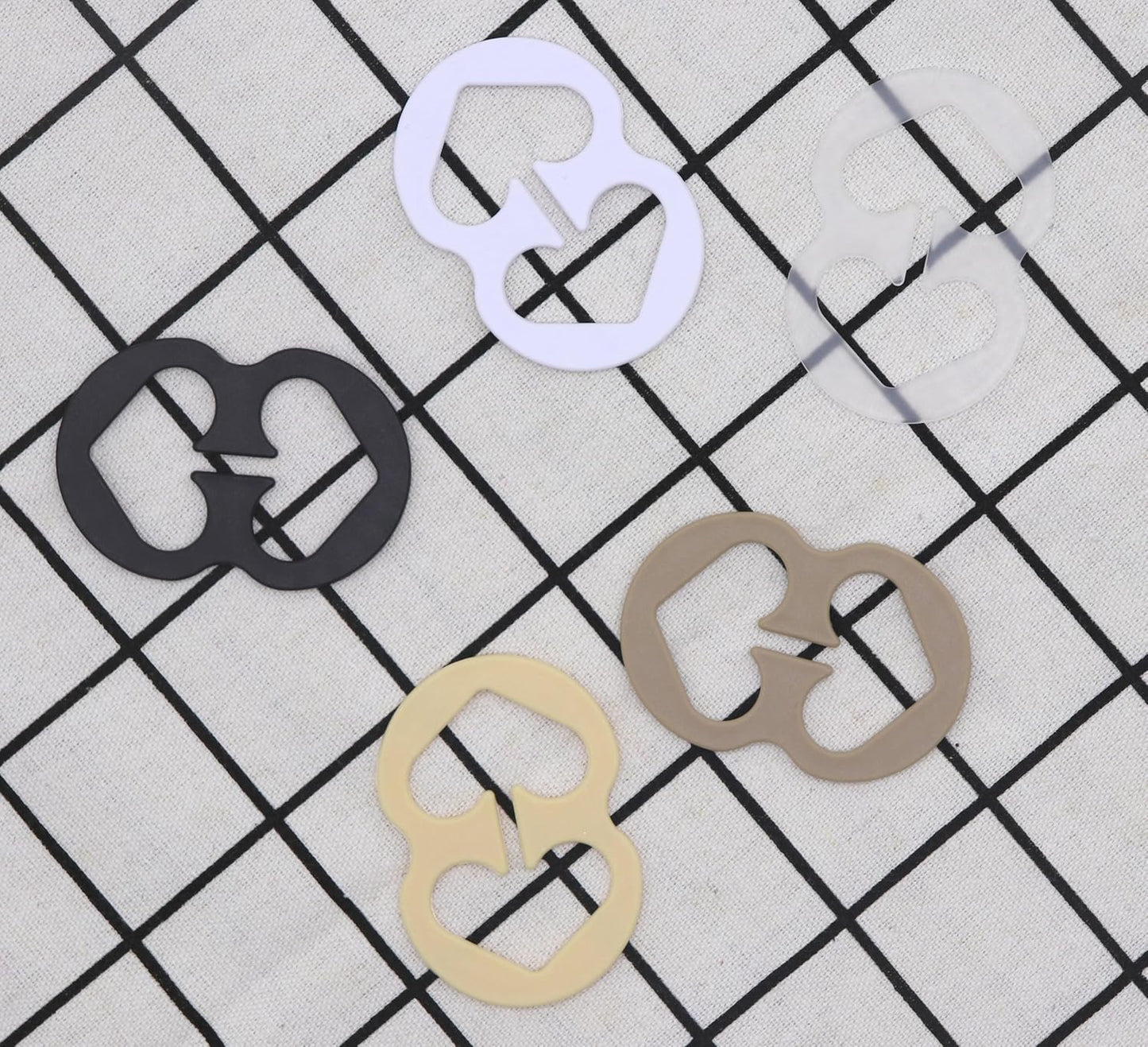 Bra Strap Clips for Racerback, Anti-Slip Buckles Conceal Straps, Racer Back Conceal Straps V1258-DP02-A-1292