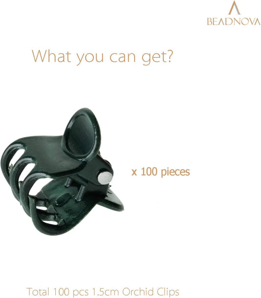 Plant Clips 100Pcs Orchid Clips Orchid Support Clips Vine Clips Plant Clips for Support Flower Orchid Vine V1258-DP02-A-130