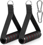 2 Pack Upgraded Exercise Handles, Gym Handle Equipment for Cable Machine Attachments, Strength Training V1258-DP02-A-1301