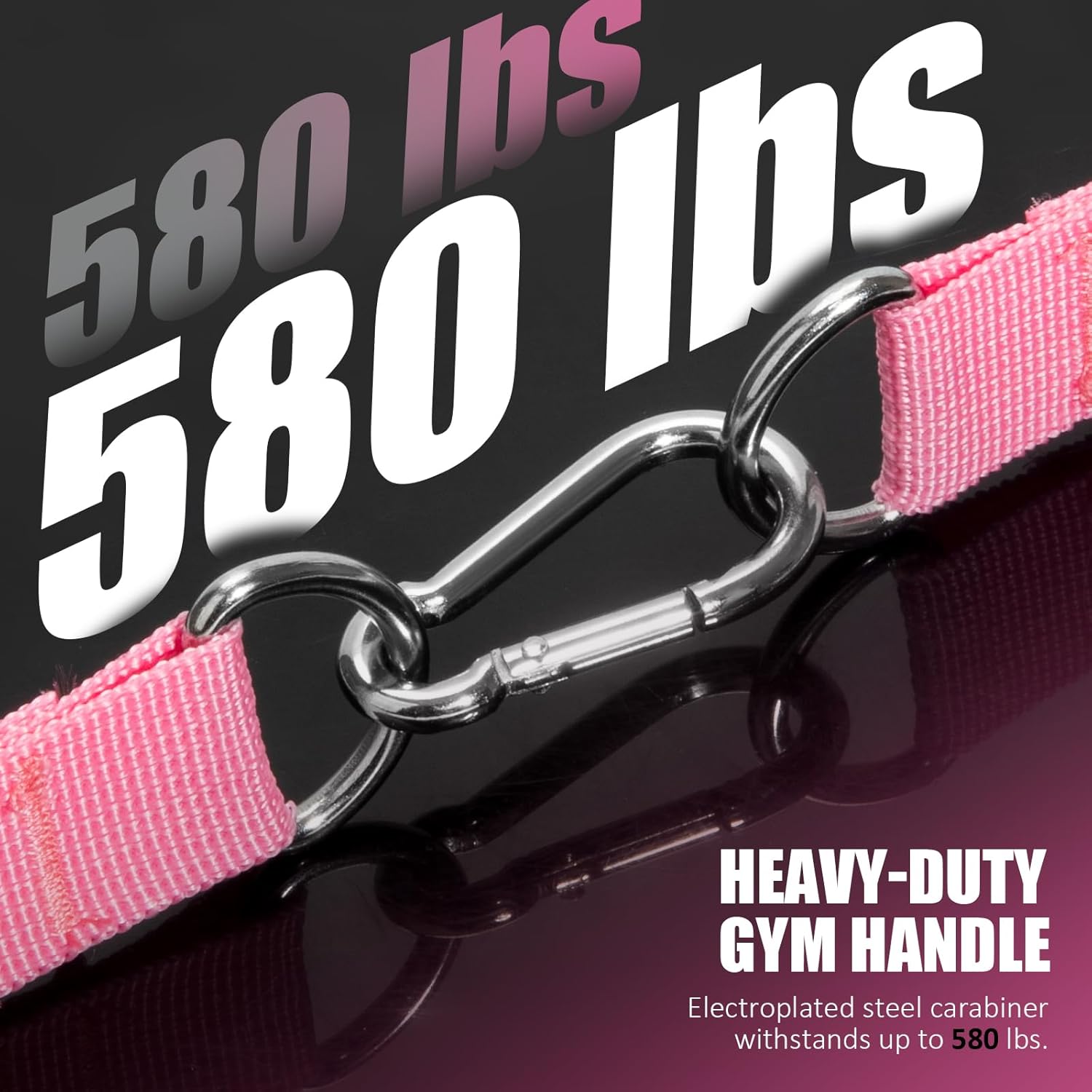 2 Pack Upgraded Exercise Handles, Gym Handle Equipment for Cable Machine Attachments, Strength Training V1258-DP02-A-1302