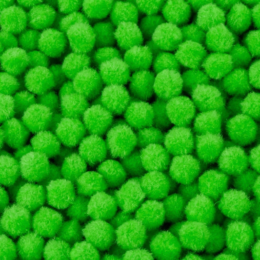 Light Green Pom Poms for Crafts - 800pcs Vivid Soft Fluffy Balls pompones para llaveros for DIY Projects, V1258-DP02-A-1306