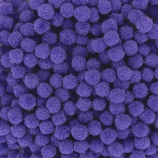 Pom Poms for Crafts - Mini Bulk Purple Pom Poms, 0.5 Inch Small Pom Balls 800 PCS, Soft Fluffy Fuzzy Craft V1258-DP02-A-1308