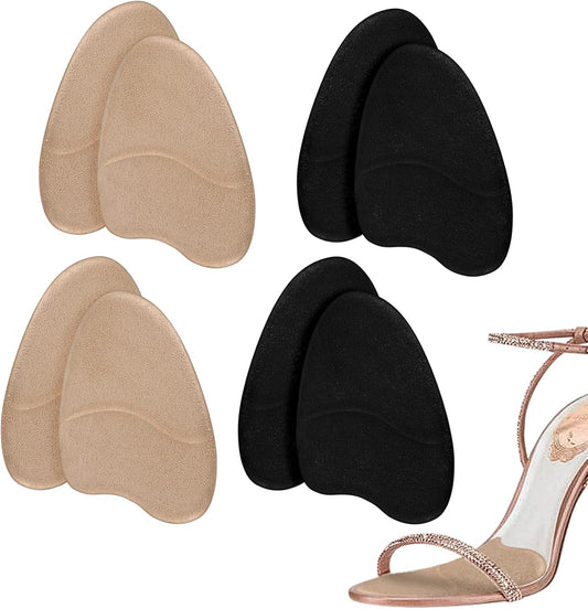 4 Pairs Forefoot Cushion Inserts for Women Shoes,Non-Sliding Insole Pads for Open Toe Heel Pads Inserts for V1258-DP02-A-1315