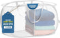 Collapsible Laundry Basket, 2-Compartment Mesh Hamper - Foldable, Space-Saving, Lightweight & Durable with V1258-DP02-A-1317
