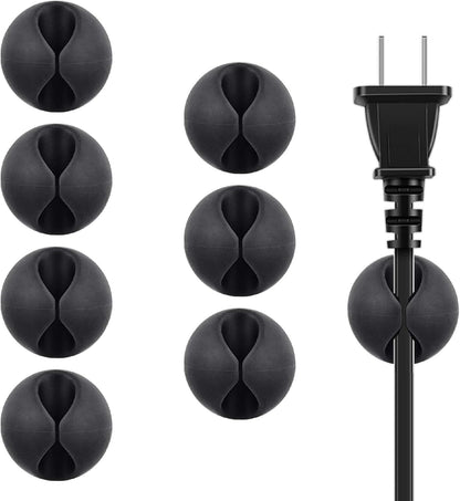 Cable Clips Cord Organizer Cable Management Wire Cord Holder 1 Slots Adhesive Wire Holder for Car Charging V1258-DP02-A-132