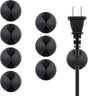 Cable Clips Cord Organizer Cable Management Wire Cord Holder 1 Slots Adhesive Wire Holder for Car Charging V1258-DP02-A-132