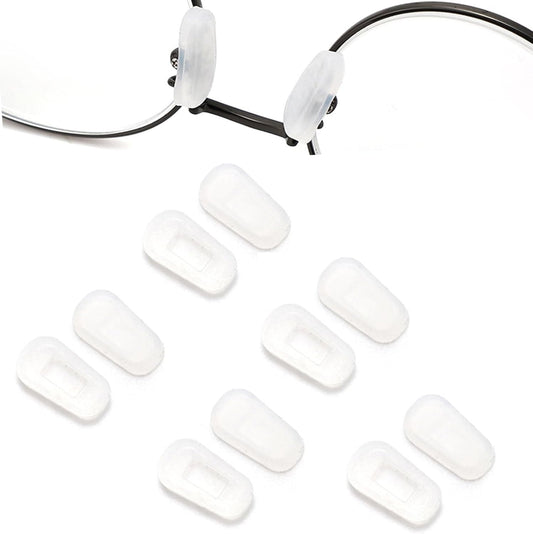 Eyeglass Nose Pads Covers Slip-on Silicone Glasses Nose Pad Anti Slip Soft Nose Pads for Eyeglasses Repair V1258-DP02-A-1334