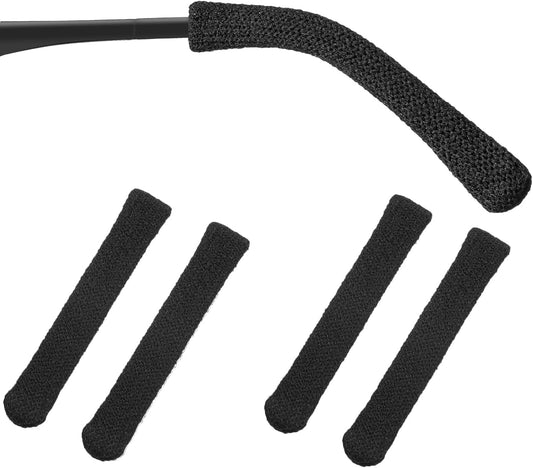 Eyeglasses Ear Cushions for Glasses Behind Glasses Ear Grippers Soft Knitting Cotton Eyeglasses Temple Tips V1258-DP02-A-1337