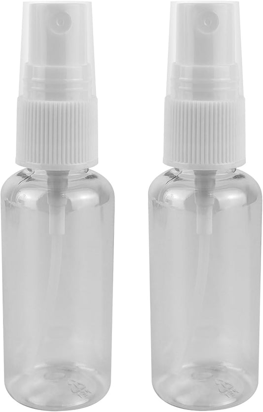 2 Pcs Spray Bottle,1oz/30ml Mini Empty Travel Bottles, Fine Mist Spray Bottles for Hair and toiletry - V1258-DP02-A-1349