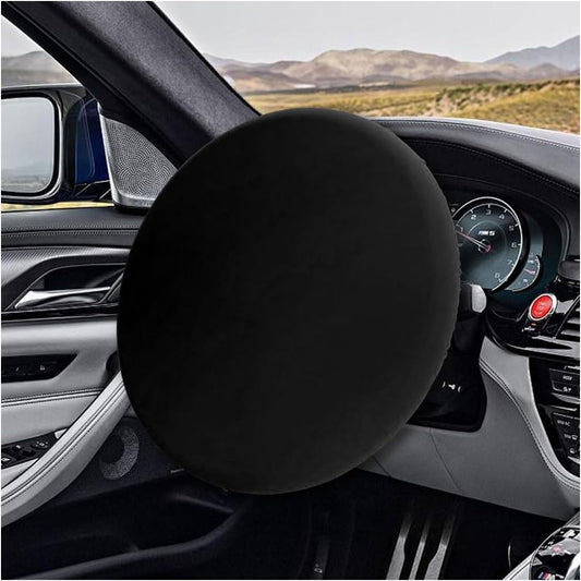 Car Steering Wheel Cover Sun Shade, Anti-Heat Steering Wheel Protector, Universal 18 Inch Auto Steering Wheel V1258-DP02-A-1383