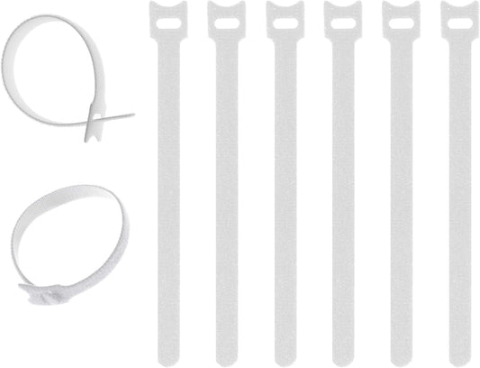 Adjustable Cable Straps Cable Ties Adjustable Cord Wire Organizer for Cord Management (8 Inches, 60 Pieces, V1258-DP02-A-141