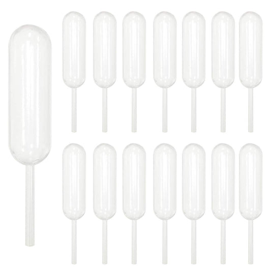 Cupcakes Pipettes, 100PCS 4ml Clear Plastic Transfer Liquid Dropper Pipettes, Suitable for Chocolate or V1258-DP02-A-1446