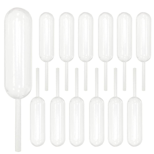 Cupcakes Pipettes, 50PCS 4ml Clear Plastic Transfer Liquid Dropper Pipettes, Suitable for Chocolate or V1258-DP02-A-1482