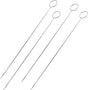4 Pcs Sewing Loop Turner Hook, Needle Hook with Latch, Tongue Crochet Tool for Fabric Belts Strips Tube V1258-DP02-A-1495
