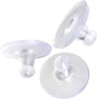 Silicone Earring Backs,Clear Rubber Earring Backs,Earring Safety Back Stopper Clutch Ear Locking with Pad V1258-DP02-A-1499