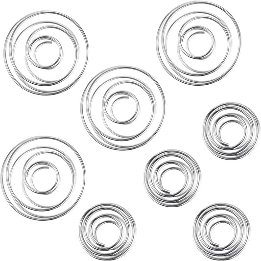 8 Pcs 304 Stainless Steel Shaker Balls 2 Sizes Milkshake Protein Balls Mixing Ball for Shaker Cup Bottle Mixer V1258-DP02-A-1518