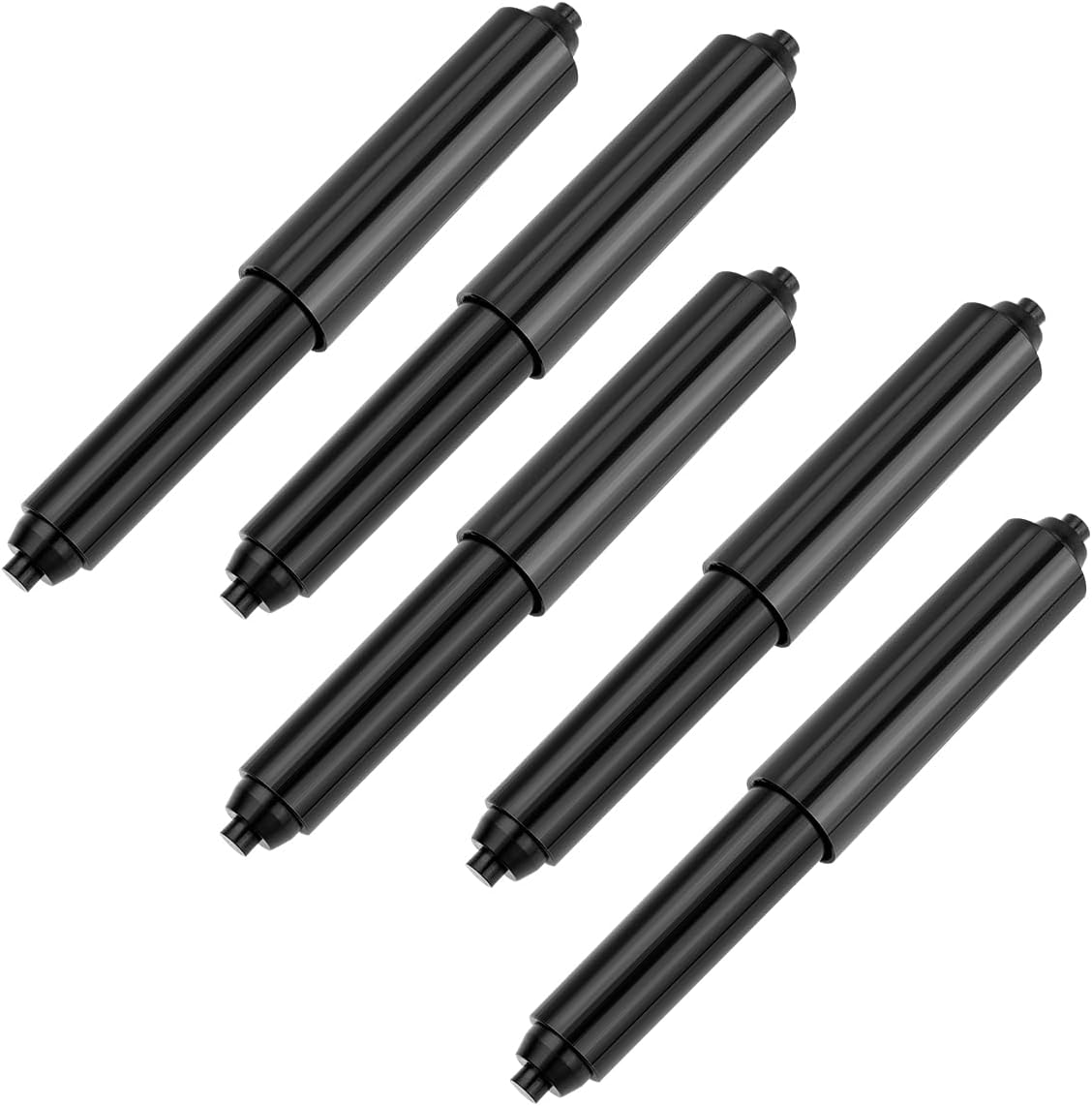 5 Pack Spring Loaded Toilet Tissue Holder Spindle Replacement Rod Plastic Donner Paper Holder Roller Mason V1258-DP02-A-1520