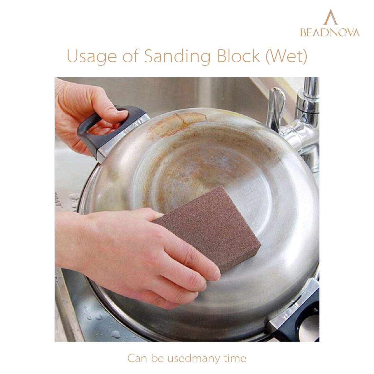 Sanding Sponge Sand Block Coarse/Medium/Fine/Superfine Assorted Dry Wet Sanding Blocks for Wood Wall Home V1258-DP02-A-159