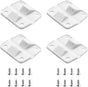Cooler Plastic Hinges Replacement for Coleman Coolers - Replacement Hinges for Coleman Xtreme Coolers, V1258-DP02-A-1597