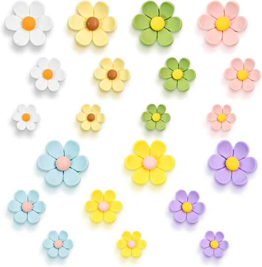 21pcs Cute Fridge Magnets - Colorful Heart Magnets for Refrigerator, Whiteboard, Cabinet & Locker - V1258-DP02-A-1621