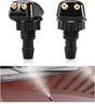 2 PCS Front Windshield Washer Nozzles, Windshield Left Right Wiper Washer Nozzle Sprayers, Windshield V1258-DP02-A-1738