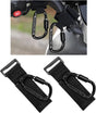 2 Pack Multipurpose Hook for Hanging Helmet, Goggle, Headsets, Durable Carabiners, Roll Bar Accessory Hook V1258-DP02-A-1753