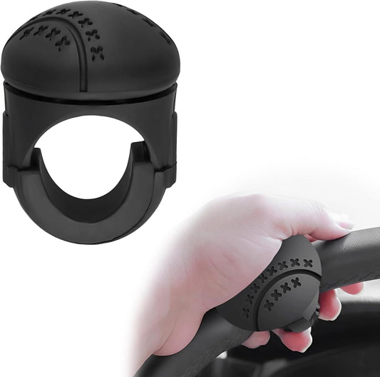 Steering Wheel Spinner, Premium Silicone & ABS Suicide Knob with Metal Bearings, 360 Degrees Rotatable V1258-DP02-A-1780