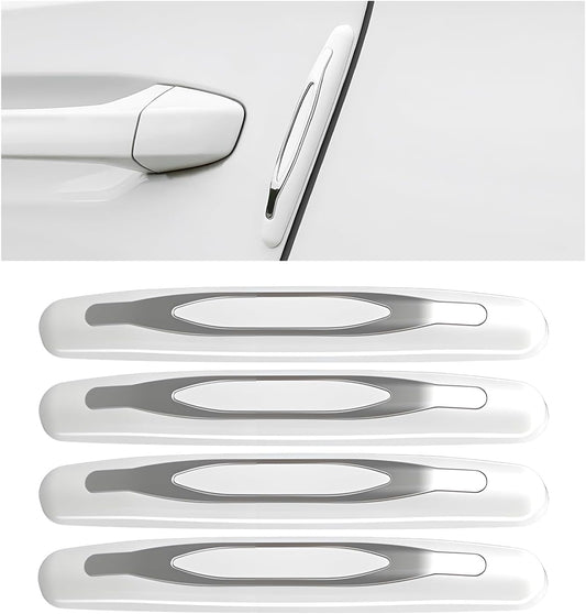 4 PCS Car Door Edge Guards, Anti-Scratch Self Adhesive Strip Trim Auto Body Protector, Anti-Collision Strip V1258-DP02-A-1806