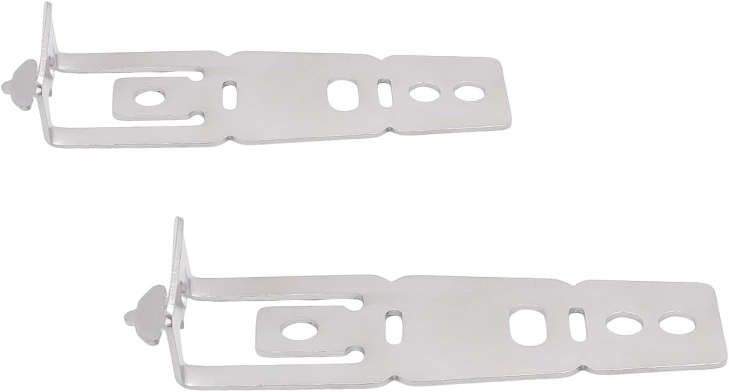 WD01X27759 Dishwasher Mounting Bracket (2-Pack) Compatible With GE Hotpoint Dishwasher Replacement Part V1258-DP02-A-1816