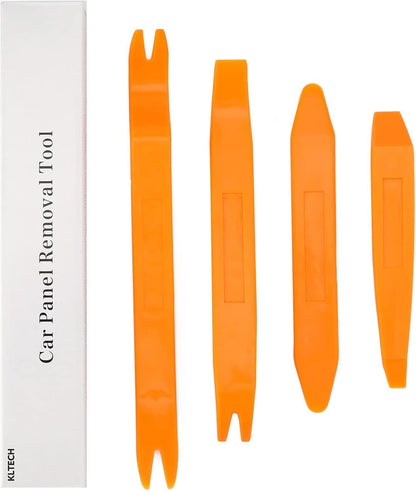 4Pcs Auto Door Clip Panel Trim Removal Tool Kits Thick Plastic Car Tools for Car Dash Radio Audio Installer V1258-DP02-A-182