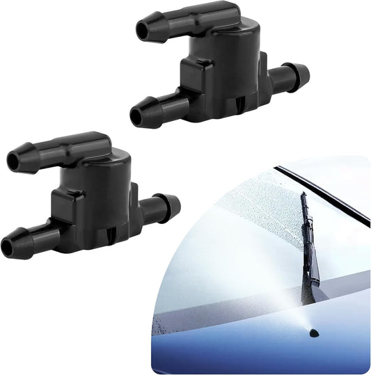 2PCS Front Windshield Washer Nozzle Compatible with Toyota 4Runner Corolla Camry Lexus Scion,Car Windshield V1258-DP02-A-1826