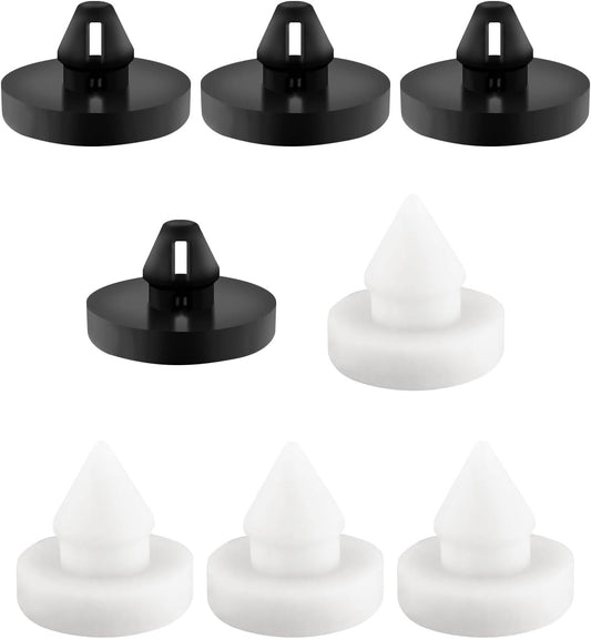8PCS Car Brake Pedal Stop Pad - Premium Rubber Brake Switch Stopper Compatible with Lexus Scion Toyota Acura V1258-DP02-A-1846