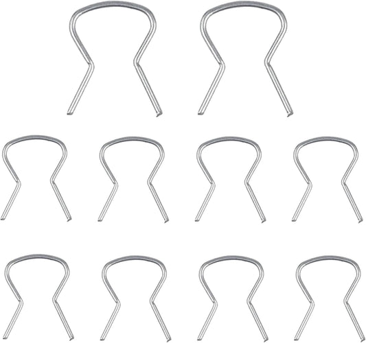 10PCS Car Window Crank Retainer Clips,Metal Car Window Handle Fasteners for Securing Door Handle V1258-DP02-A-1850