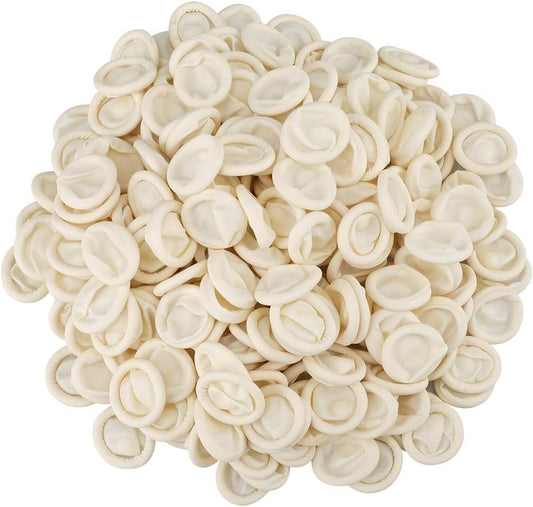 Disposable Latex Finger Cots Rubber, 140g(Approx 205PCS) Fingertips Protective Finger Art Latex Tissue Finger V1258-DP02-A-1867