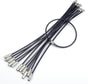 6 Inch Wire Keychain Cable Large Stainless Steel Key Ring Loop Holder for Luggage Tag Keeper for Travel V1258-DP02-A-1893