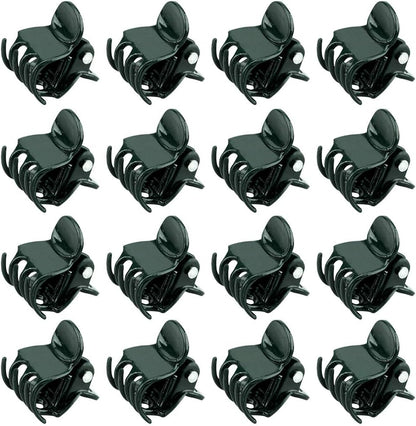 Orchid & Plant Support Clips - 100 Pcs Dark Green Garden Cymbidium Clips to Keep Stems & Vines Upright V1258-DP02-A-190