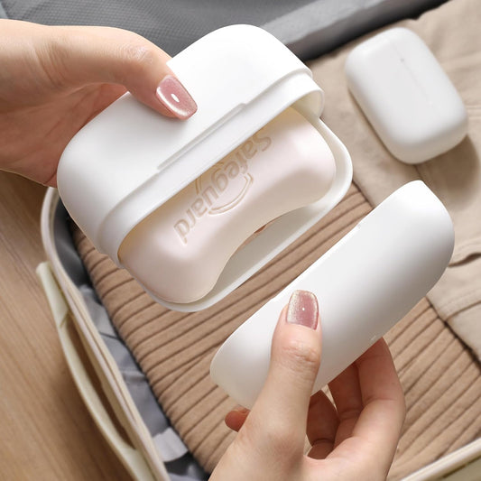 Leakproof Travel Soap Case, Compact Bar Soap Travel Case with Lid, Portable Soap Container Essentials with V1258-DP02-A-193
