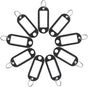 20 Pieces Key Tags 2 Inch Soft Plastic Key Chain Tags with Blank Paper Labels Clear Windows Protective Films V1258-DP02-A-1942