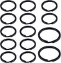 Flat Key Rings System Split Keychain Ring for Home Car Keys Organization Attachment, 14 Pieces V1258-DP02-A-1945