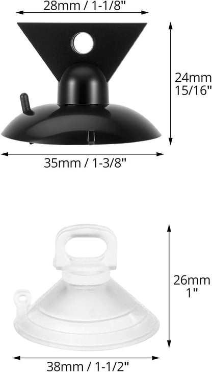 Light Bulb Changer Suction Cup Tool, Compatible with MR16 and GU10 Bulbs, 6 Pack Suction Cups for Bulb Removal V1258-DP02-A-2015