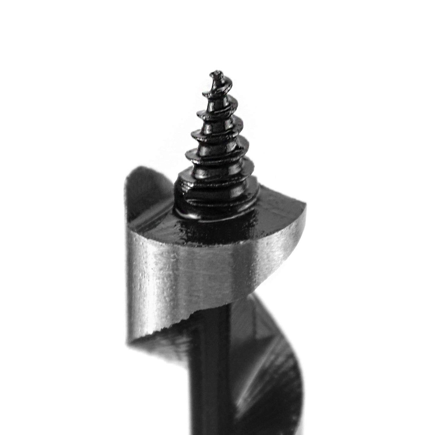 Auger Drill Bit for Wood, 1/2 Inch Diameter x 12 Inch Length, 3/8-Inch Hex Shank, Long Drill Bits V1258-DP02-A-2017